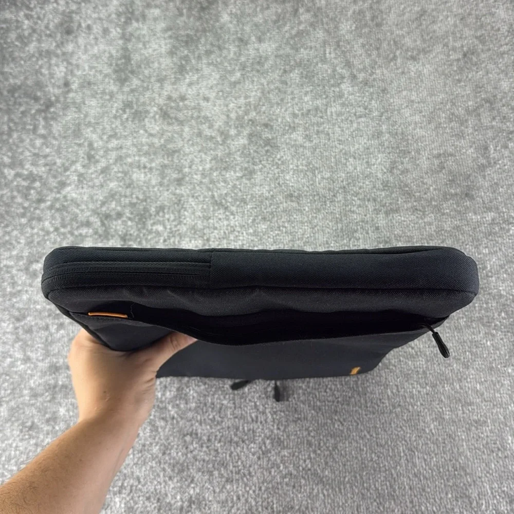 Tomtoc Black Protective Laptop Sleeve Case Zip Around Padded
